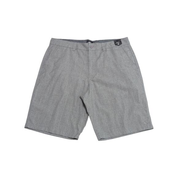 O'neill Gray Standard Fit Woven Shorts Mens 36 Lightweight Summer Beach Travel - Picture 1 of 5